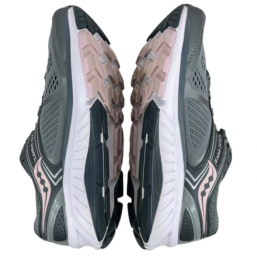 Saucony | Women’s 6.5 | Gray‎ & Pink Echelon 7 Running Shoes S10468-1